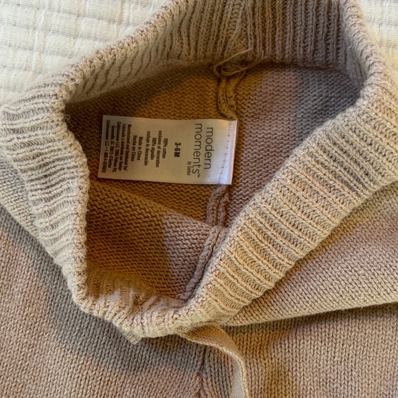 Carter’s Knitted Dress and Strawberry Print Onesie Outfit Bundle. Size 3 months - Picture 10 of 14